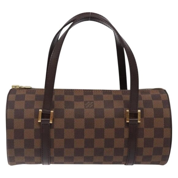 LOUIS VUITTON Damier Ebene Papillon 26 Hand Bag M51304 LV Auth BA4070V - Picture 2 of 16